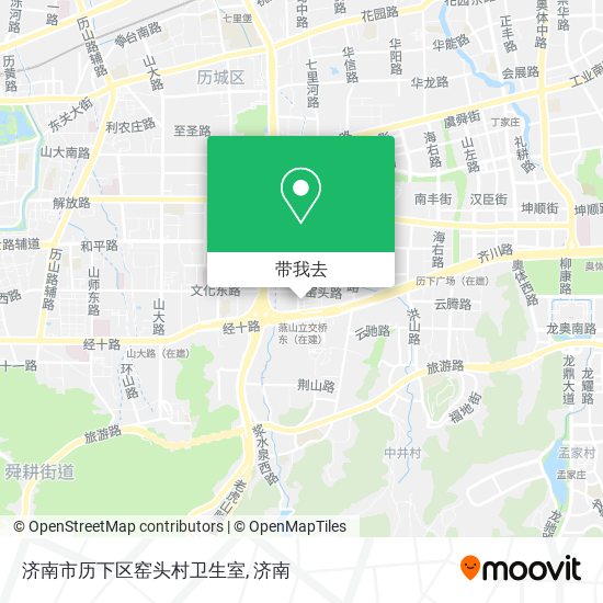 济南市历下区窑头村卫生室地图