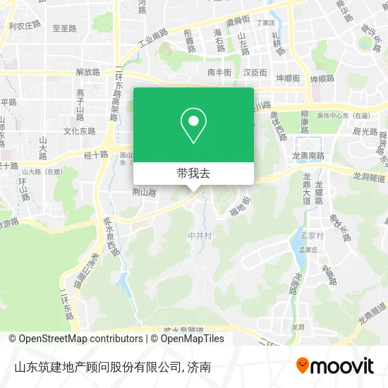 山东筑建地产顾问股份有限公司地图