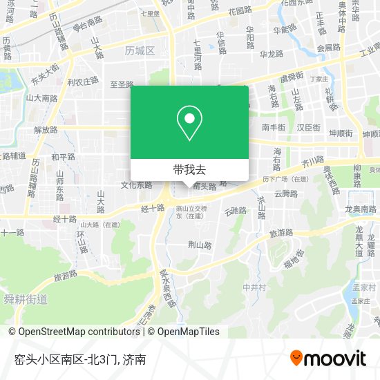 窑头小区南区-北3门地图