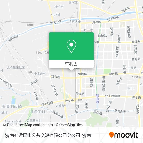 济南好运巴士公共交通有限公司分公司地图