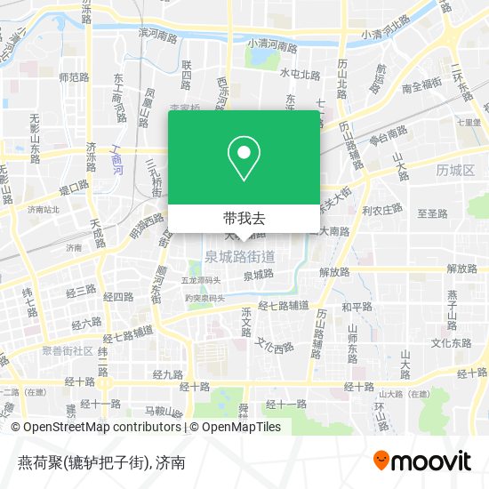 燕荷聚(辘轳把子街)地图