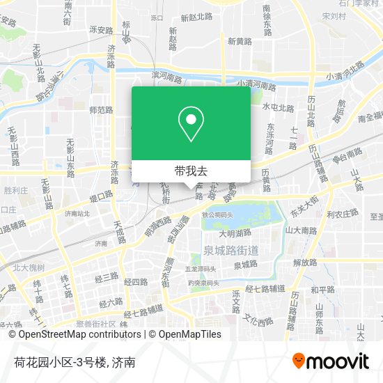 荷花园小区-3号楼地图