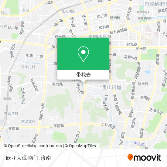 欧亚大观-南门地图