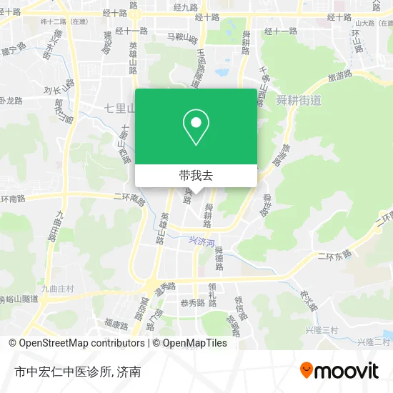 市中宏仁中医诊所地图