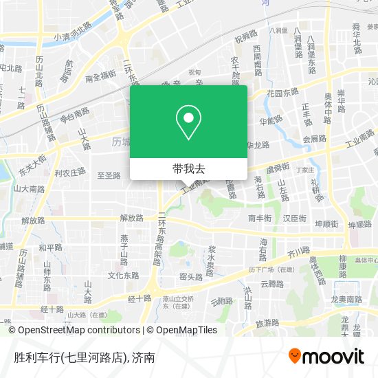 胜利车行(七里河路店)地图