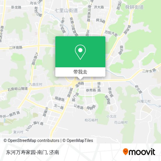 东河万寿家园-南门地图