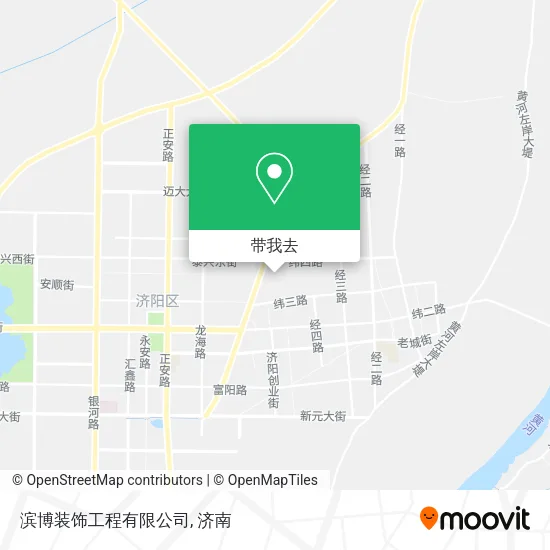 滨博装饰工程有限公司地图