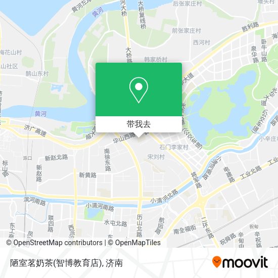 陋室茗奶茶(智博教育店)地图