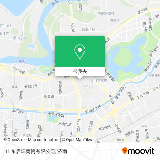 山东启煌商贸有限公司地图