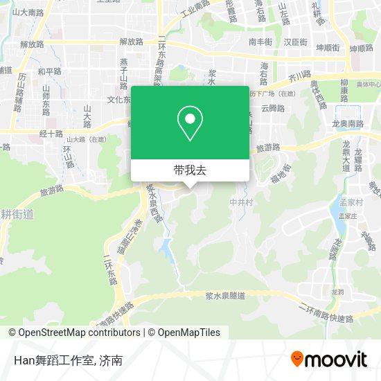Han舞蹈工作室地图