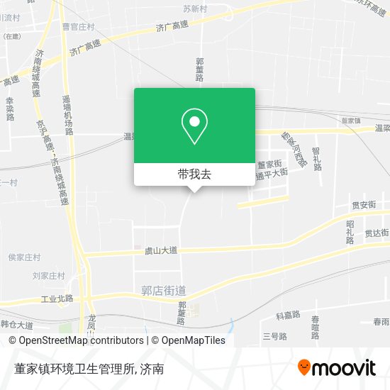 董家镇环境卫生管理所地图