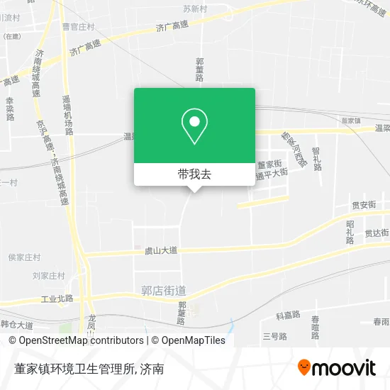 董家镇环境卫生管理所地图
