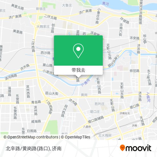 北辛路/黄岗路(路口)地图