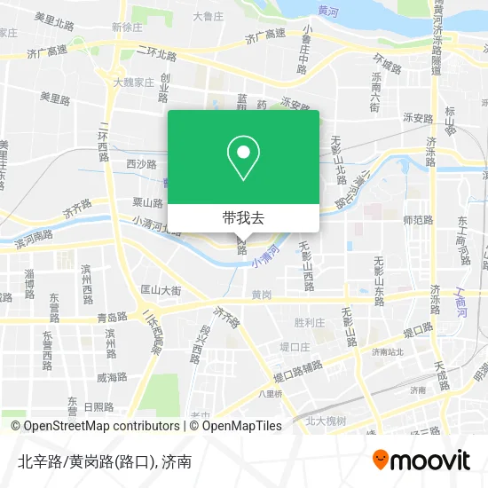北辛路/黄岗路(路口)地图