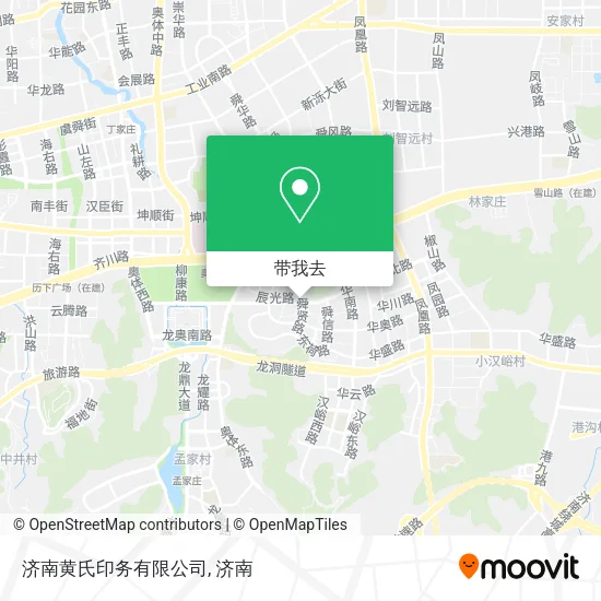 济南黄氏印务有限公司地图