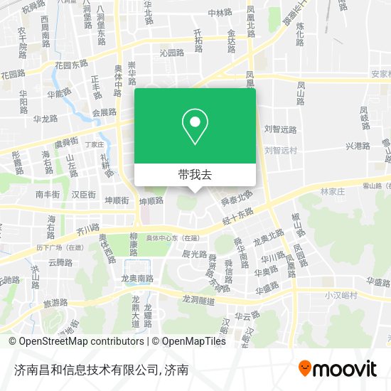 济南昌和信息技术有限公司地图