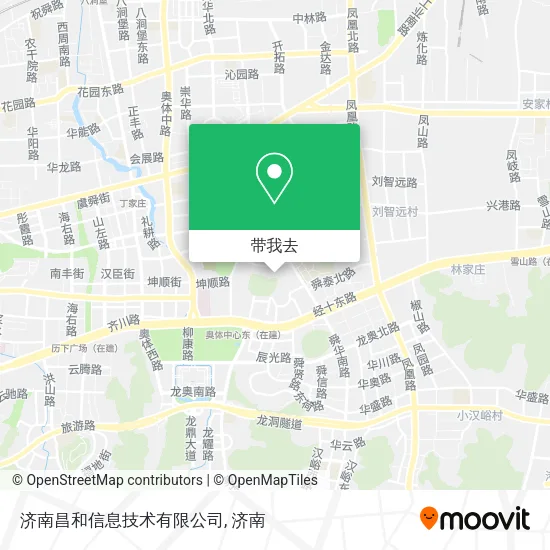 济南昌和信息技术有限公司地图
