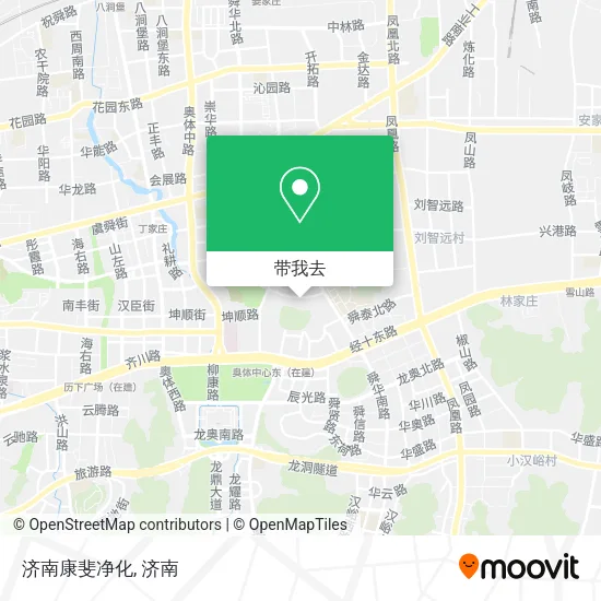 济南康斐净化地图