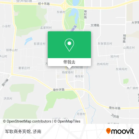 军歌商务宾馆地图