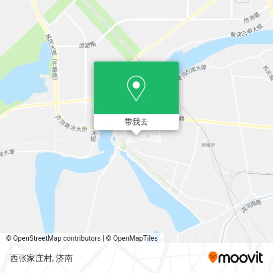 西张家庄村地图