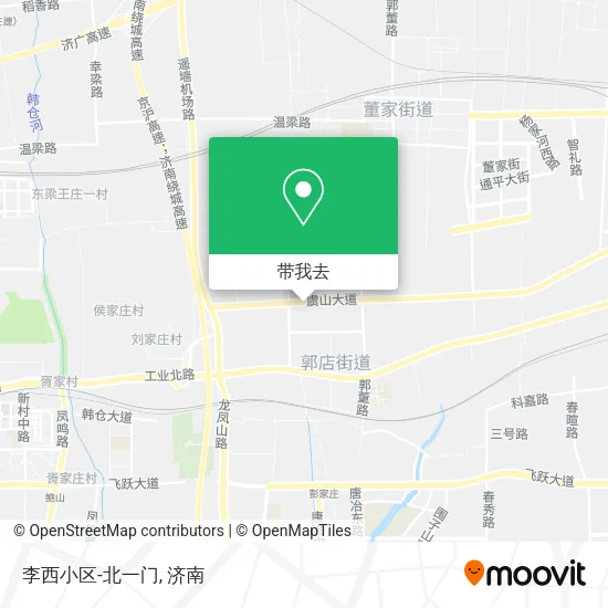 李西小区-北一门地图