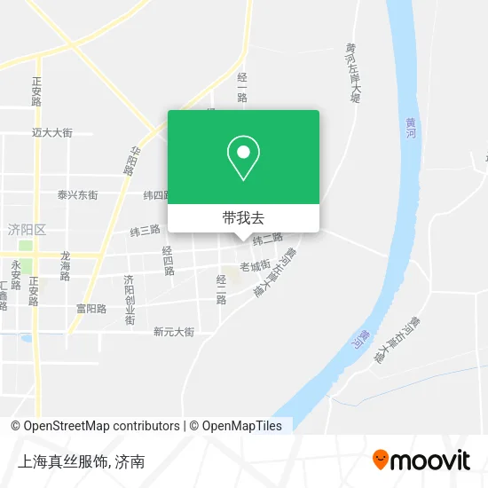 上海真丝服饰地图