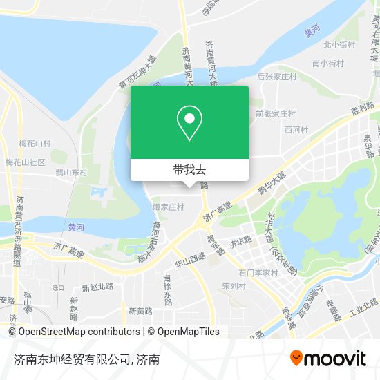 济南东坤经贸有限公司地图