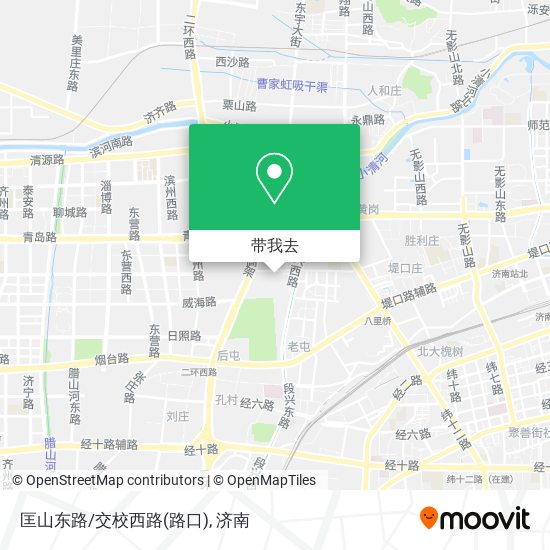 匡山东路/交校西路(路口)地图
