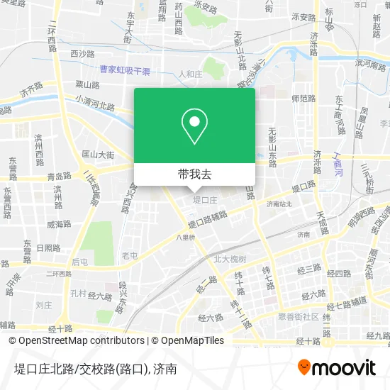 堤口庄北路/交校路(路口)地图