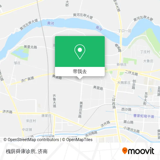 槐荫舜康诊所地图