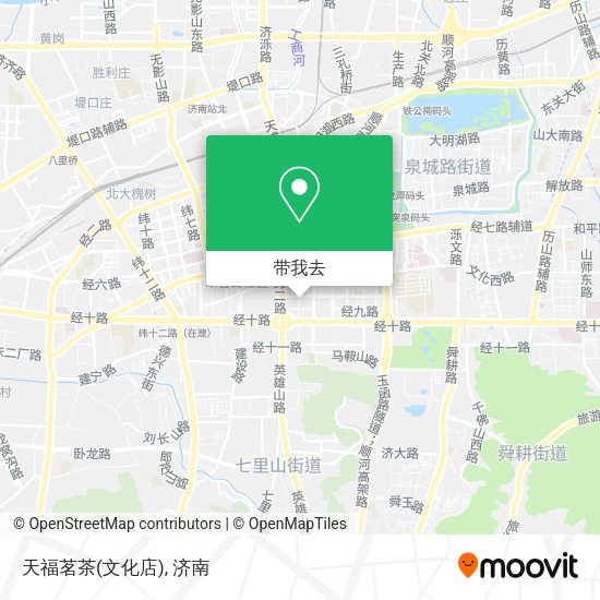 天福茗茶(文化店)地图