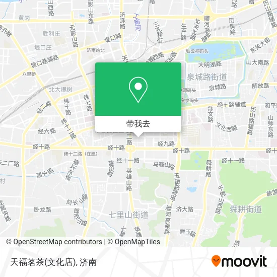 天福茗茶(文化店)地图
