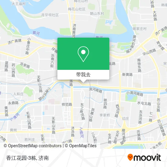 香江花园-3栋地图