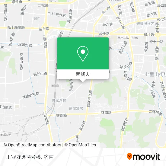 王冠花园-4号楼地图