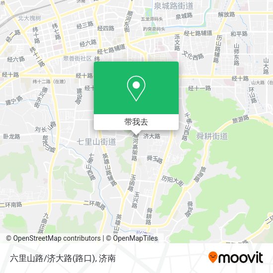 六里山路/济大路(路口)地图