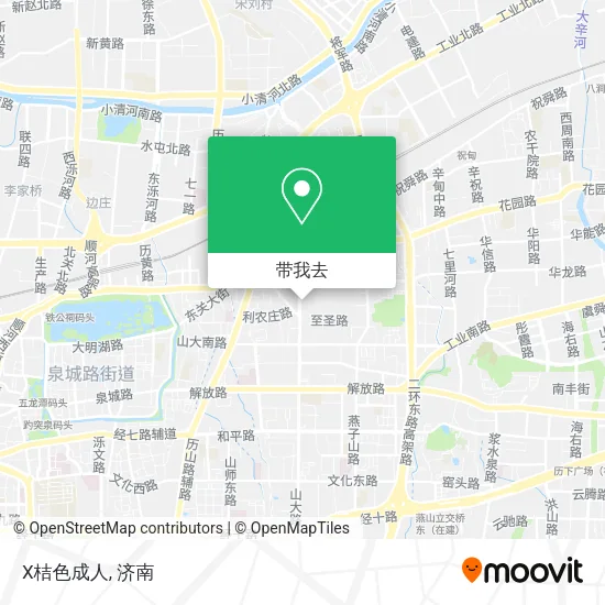 X桔色成人地图