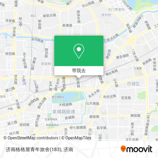 济南格格屋青年旅舍(183)地图