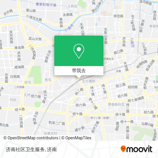 济南社区卫生服务地图