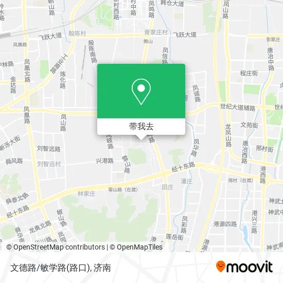文德路/敏学路(路口)地图