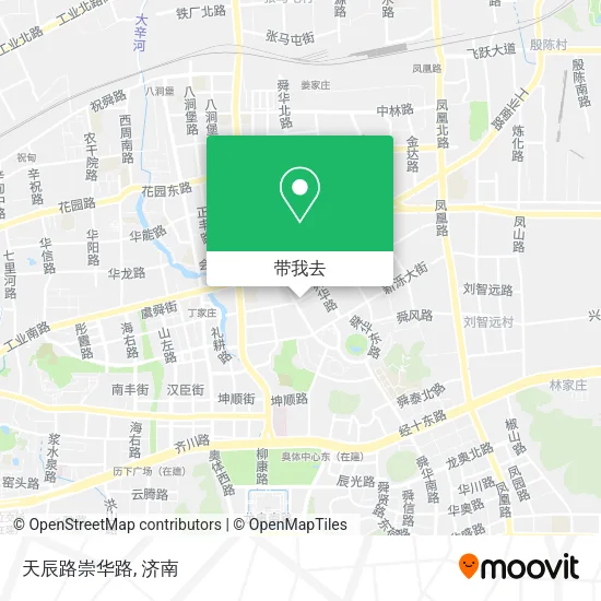 天辰路崇华路地图