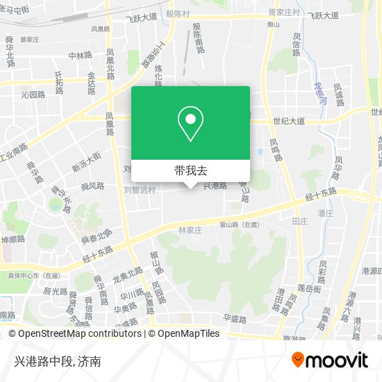 兴港路中段地图