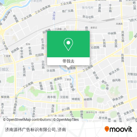 济南源祎广告标识有限公司地图