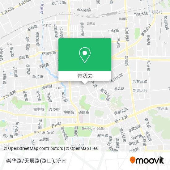 崇华路/天辰路(路口)地图