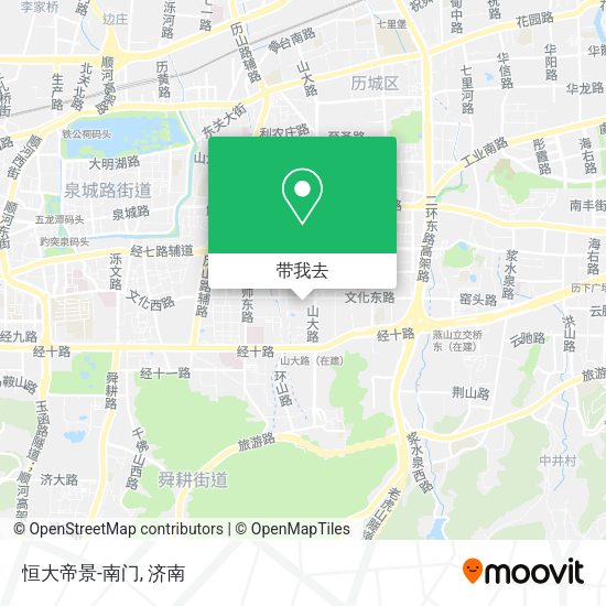 恒大帝景-南门地图