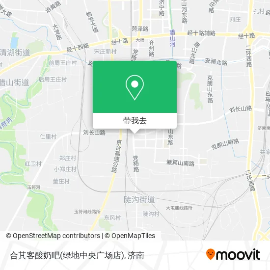 合其客酸奶吧(绿地中央广场店)地图