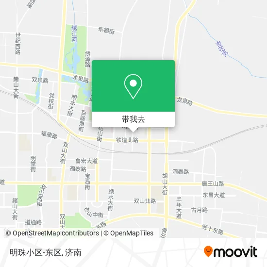 明珠小区-东区地图