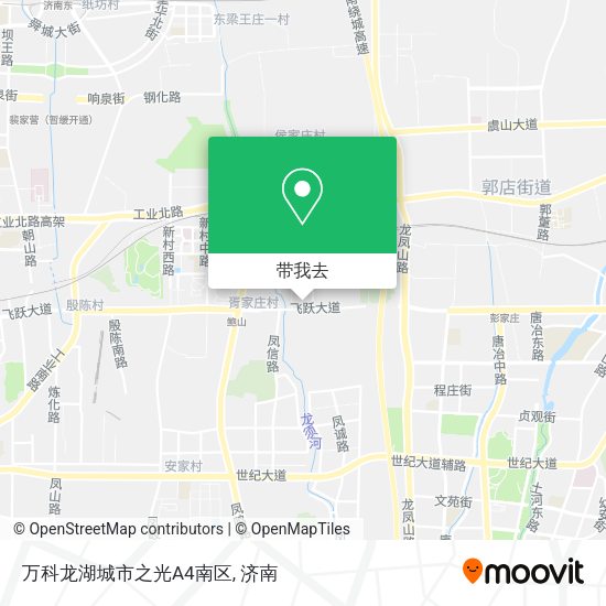 万科龙湖城市之光A4南区地图