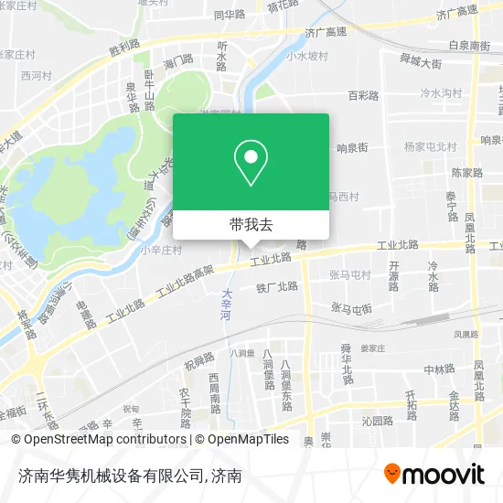 济南华隽机械设备有限公司地图