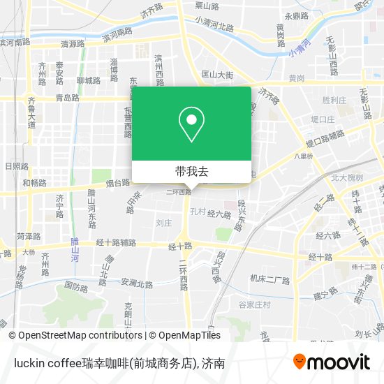 luckin coffee瑞幸咖啡(前城商务店)地图
