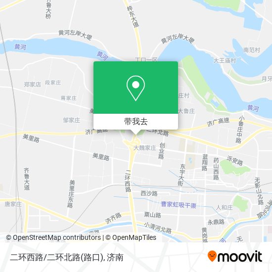 二环西路/二环北路(路口)地图